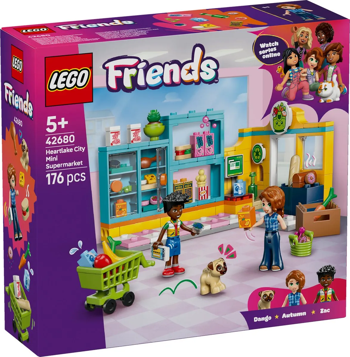 LEGO Friends 42680 Heartlake City Winkel - 3 Minifiguren
