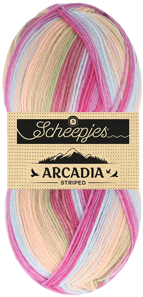 Scheepjes Arcadia Striped Wol