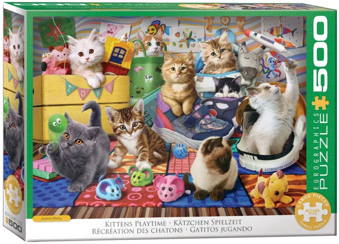 Eurographics Kittens Playtime Puzzel
