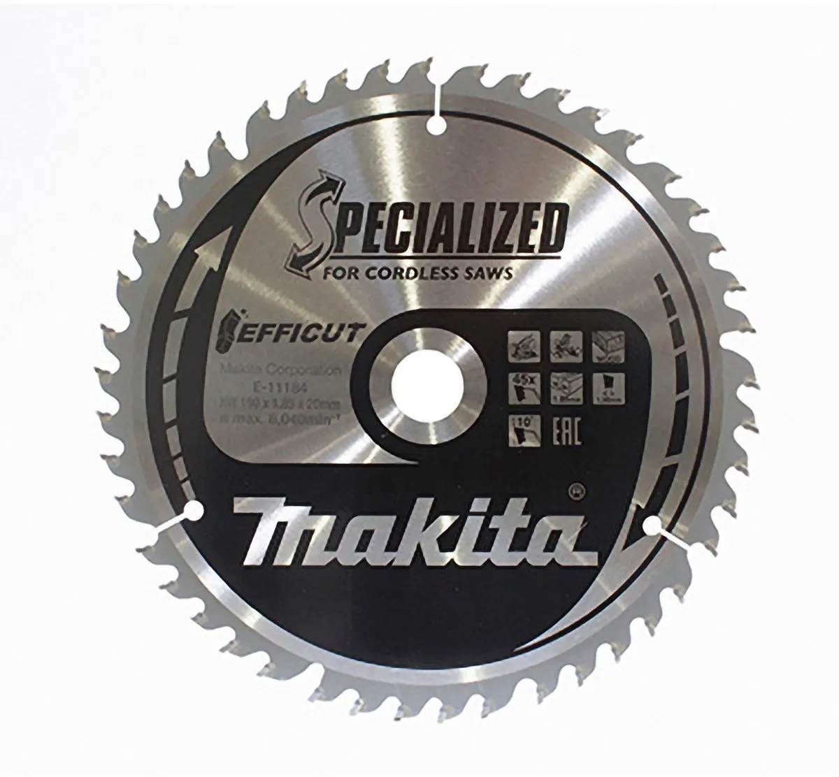 Makita E-11156 Cirkelzaagblad Hout 190mm