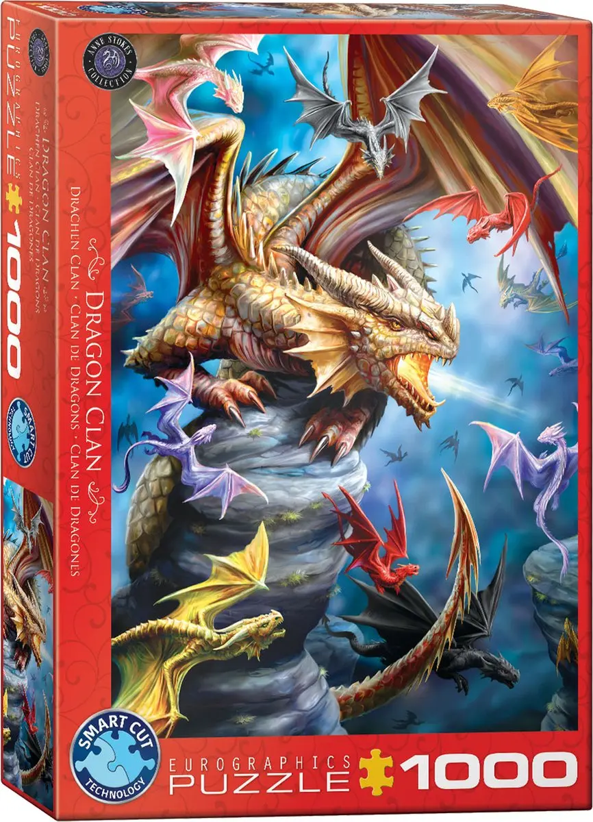 Eurographics Dragon Clan Anne Stokes Puzzel