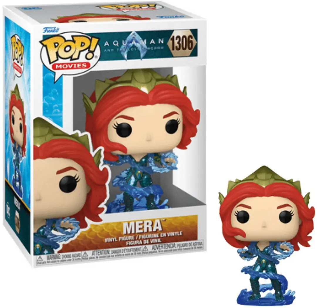 Funko Pop! Mera Aquaman Vinyl Figuur 67570 - afbeelding 6 van 6
