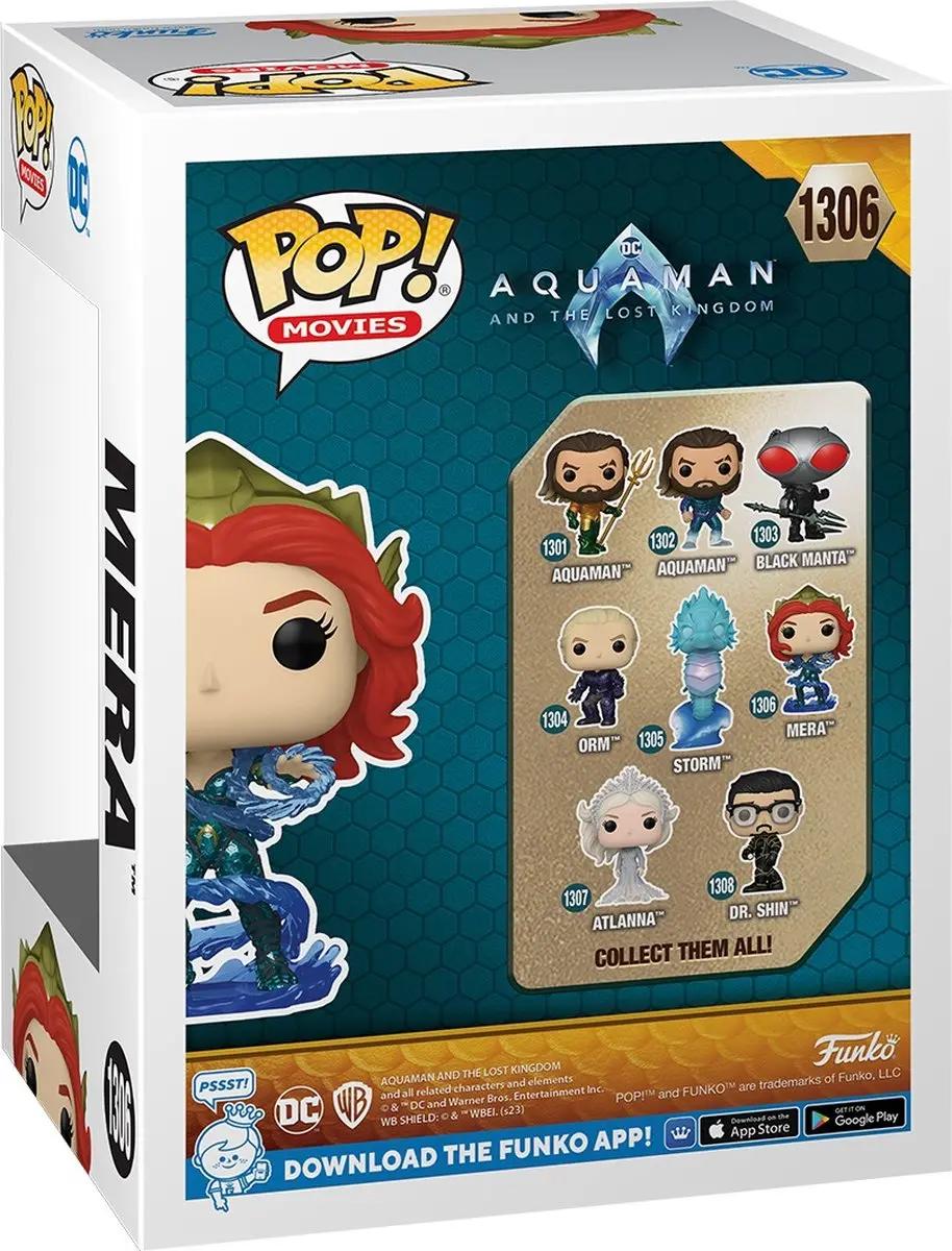 Funko Pop! Mera Aquaman Vinyl Figuur 67570