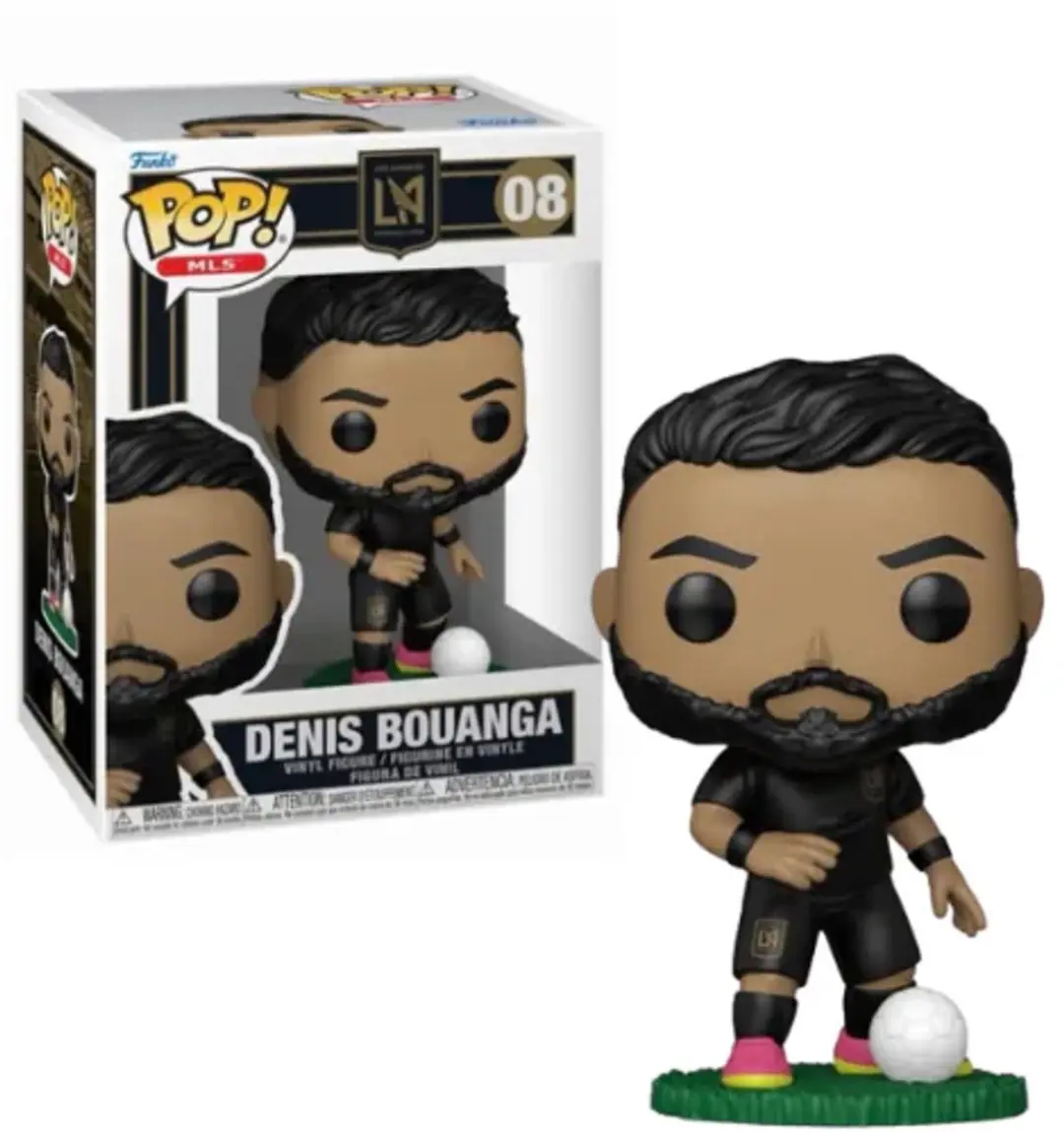 Funko Los Angeles FC POP! Figuur Denis Bouanga FK90544 - 9cm - Multicolor