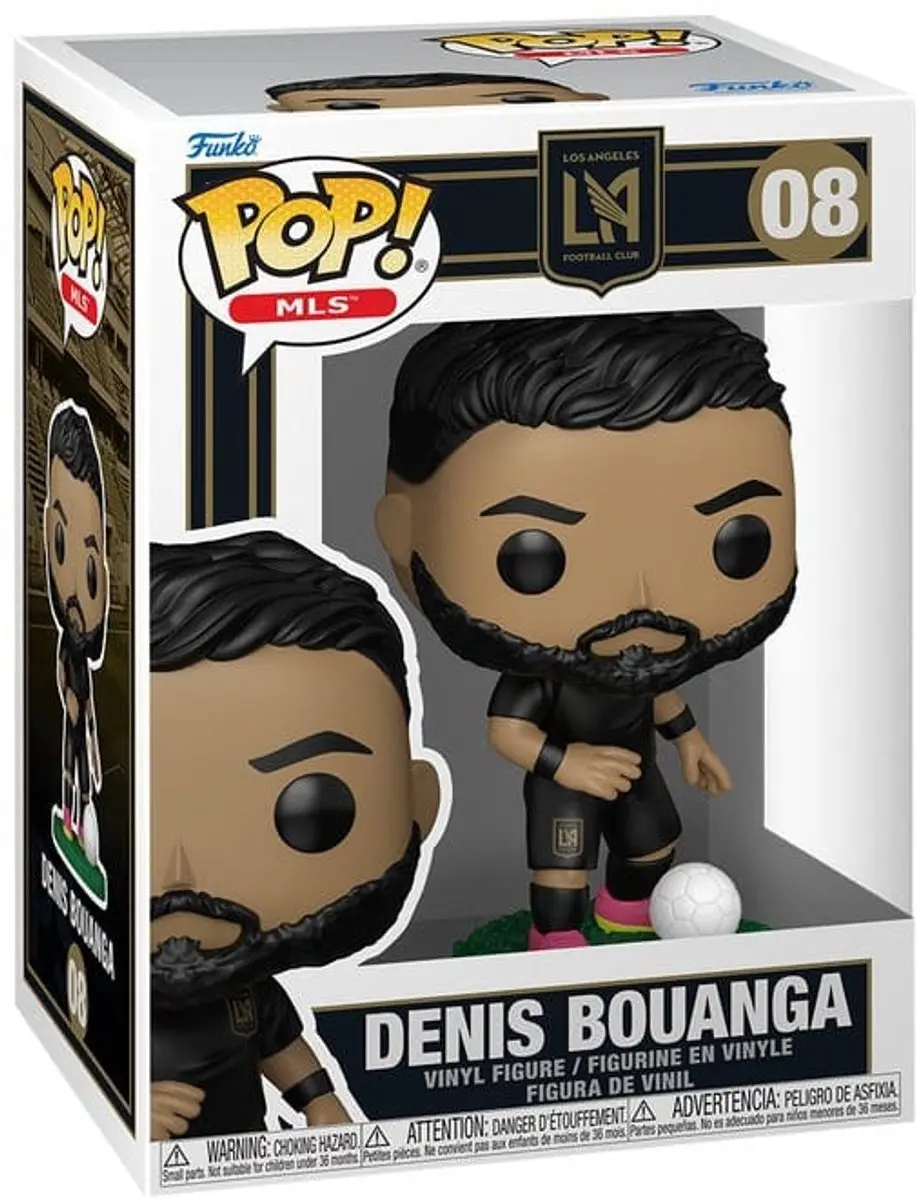 Funko Los Angeles FC POP! Figuur Denis Bouanga FK90544 - 9cm - Multicolor