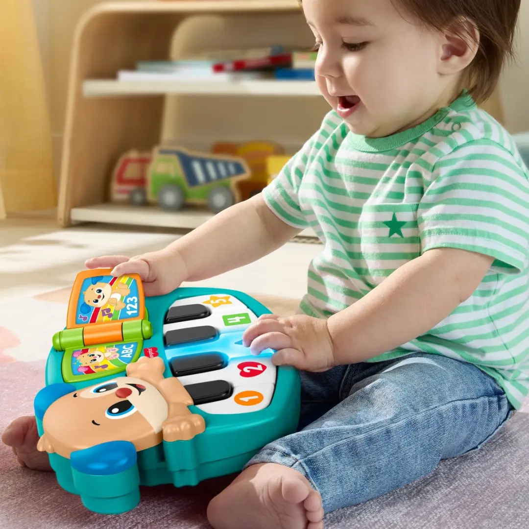 Fisher-Price Laugh & Learn Puppy's Piano JMM48 - Meerkleurig - afbeelding 3 van 6