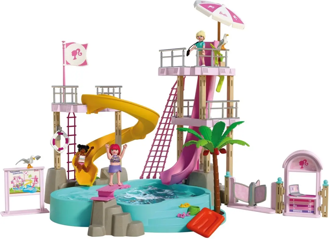 Playmobil X Barbie Waterpark Bouwset 146 Stuks - Multicolor