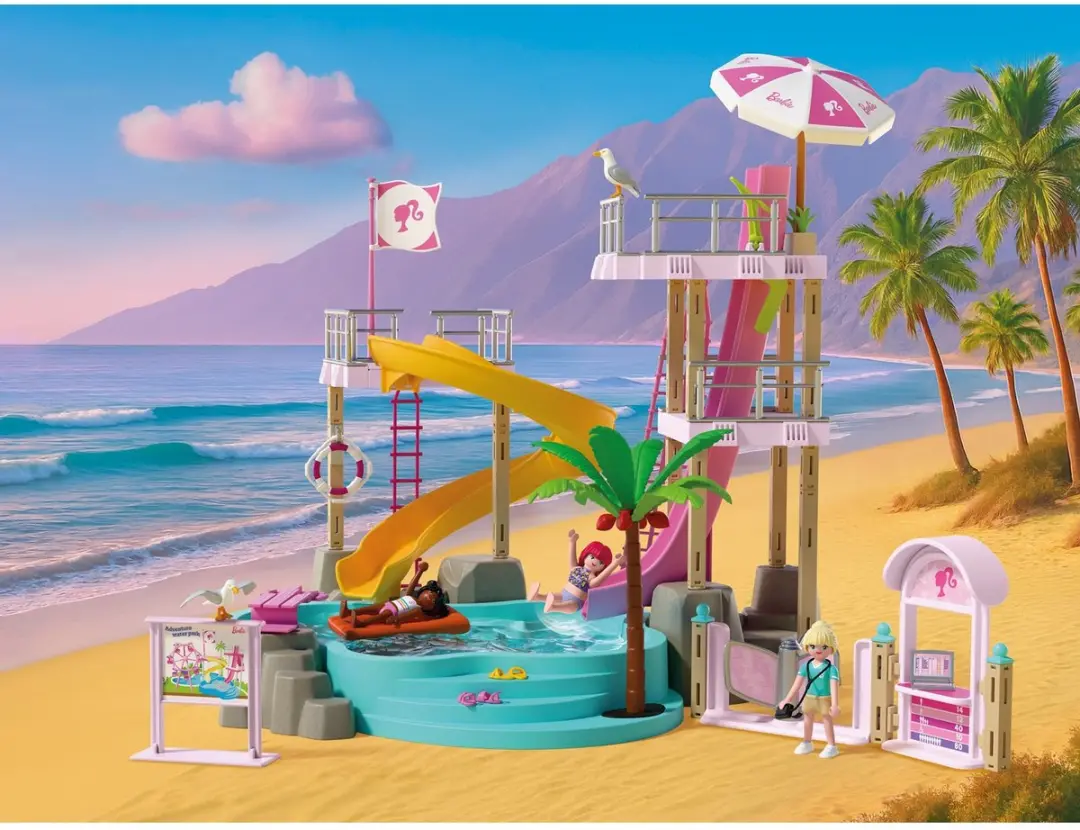 Playmobil X Barbie Waterpark Bouwset 146 Stuks - Multicolor