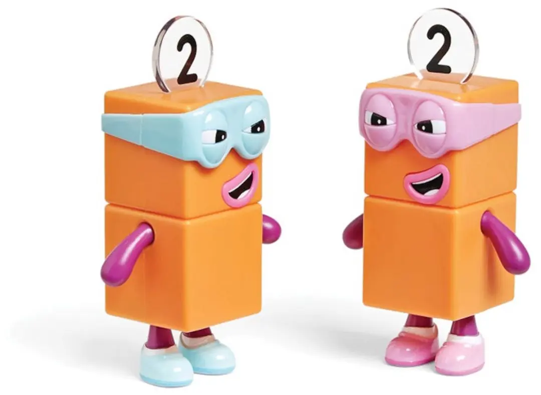 Learning Resources Numercubes 3+ - Groene & Oranje