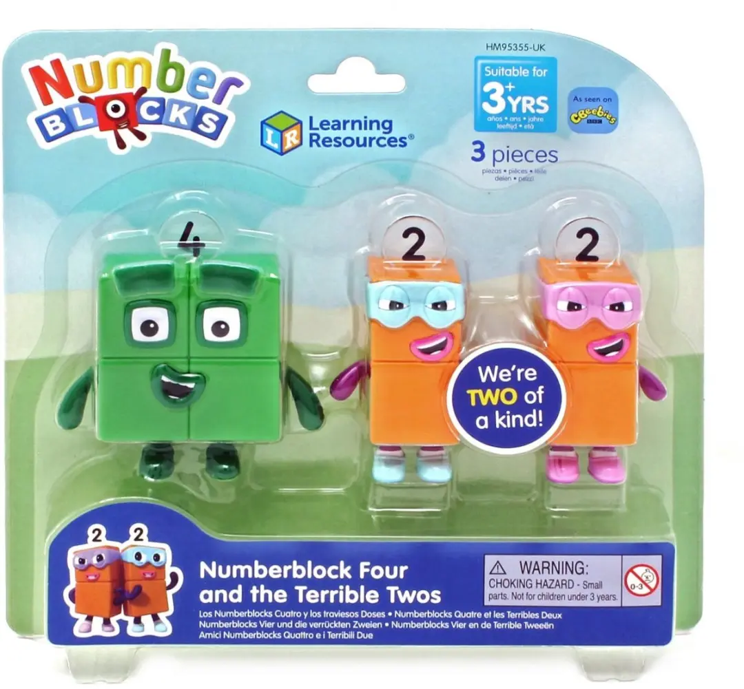 Learning Resources Numercubes 3+ - Groene & Oranje