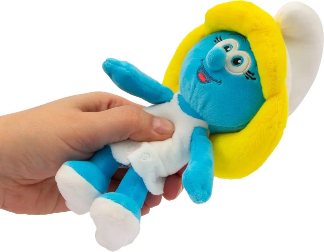 De Smurfen Pluche Knuffelset - 4 Stuks (20cm) - Blauw