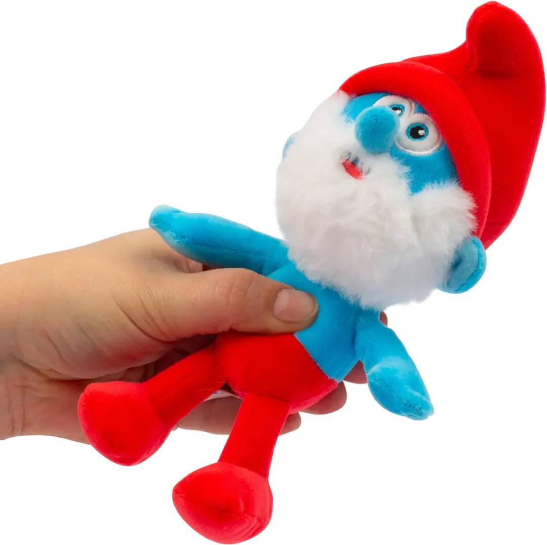 De Smurfen Pluche Knuffelset - 4 Stuks (20cm) - Blauw
