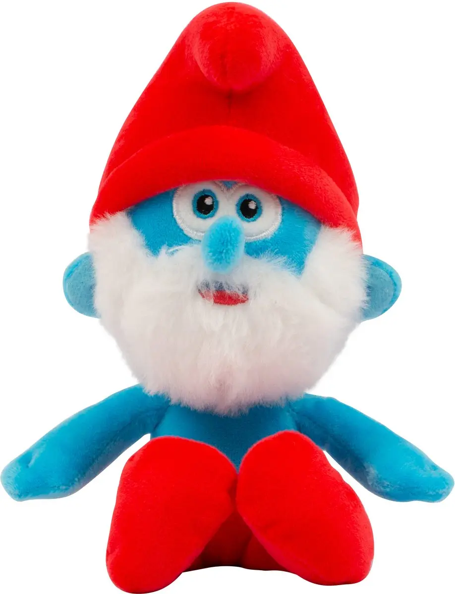De Smurfen Pluche Knuffelset - 4 Stuks (20cm) - Blauw - afbeelding 6 van 6