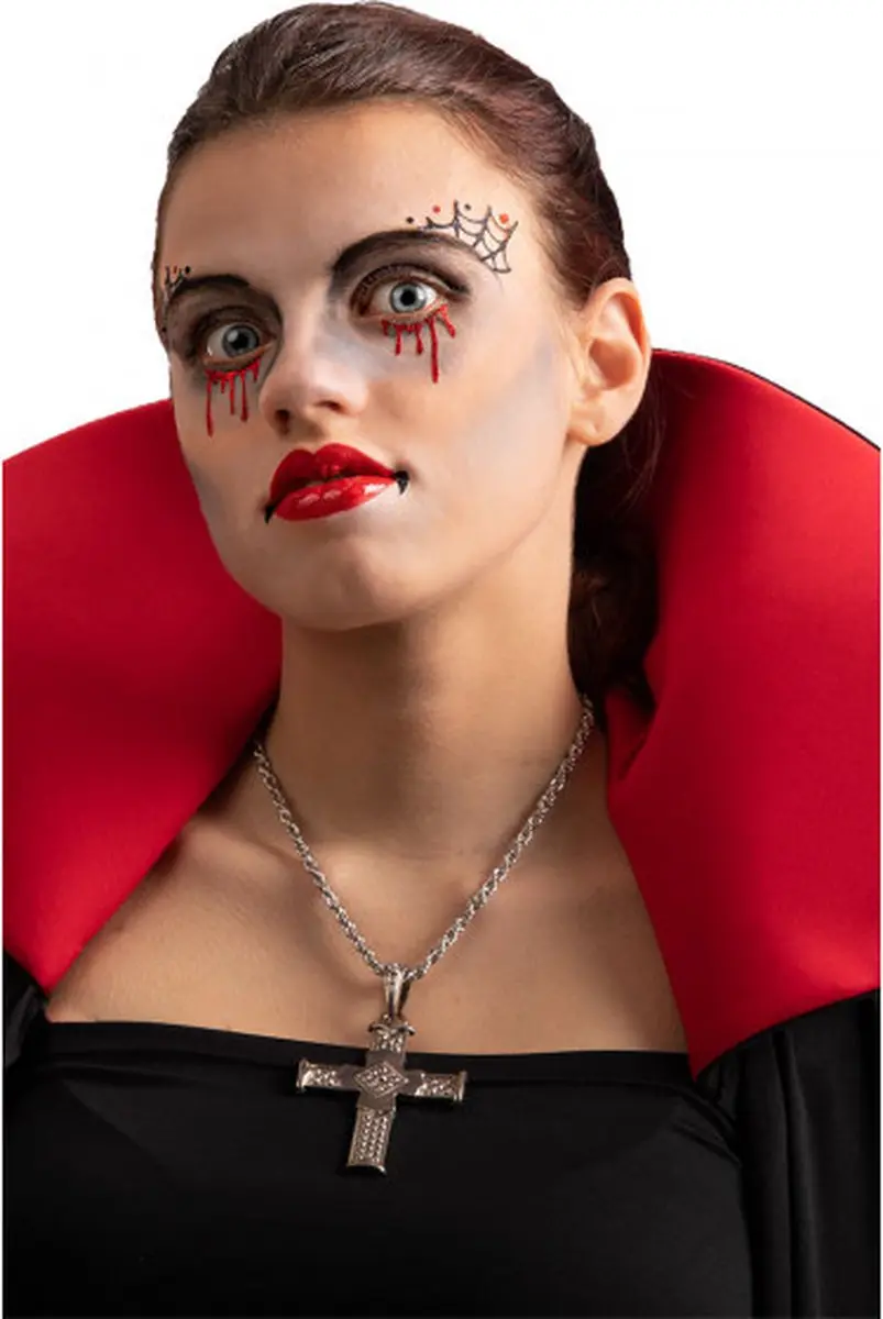 Carnival Toys Neptattoo Vampier - Rood/Zwart