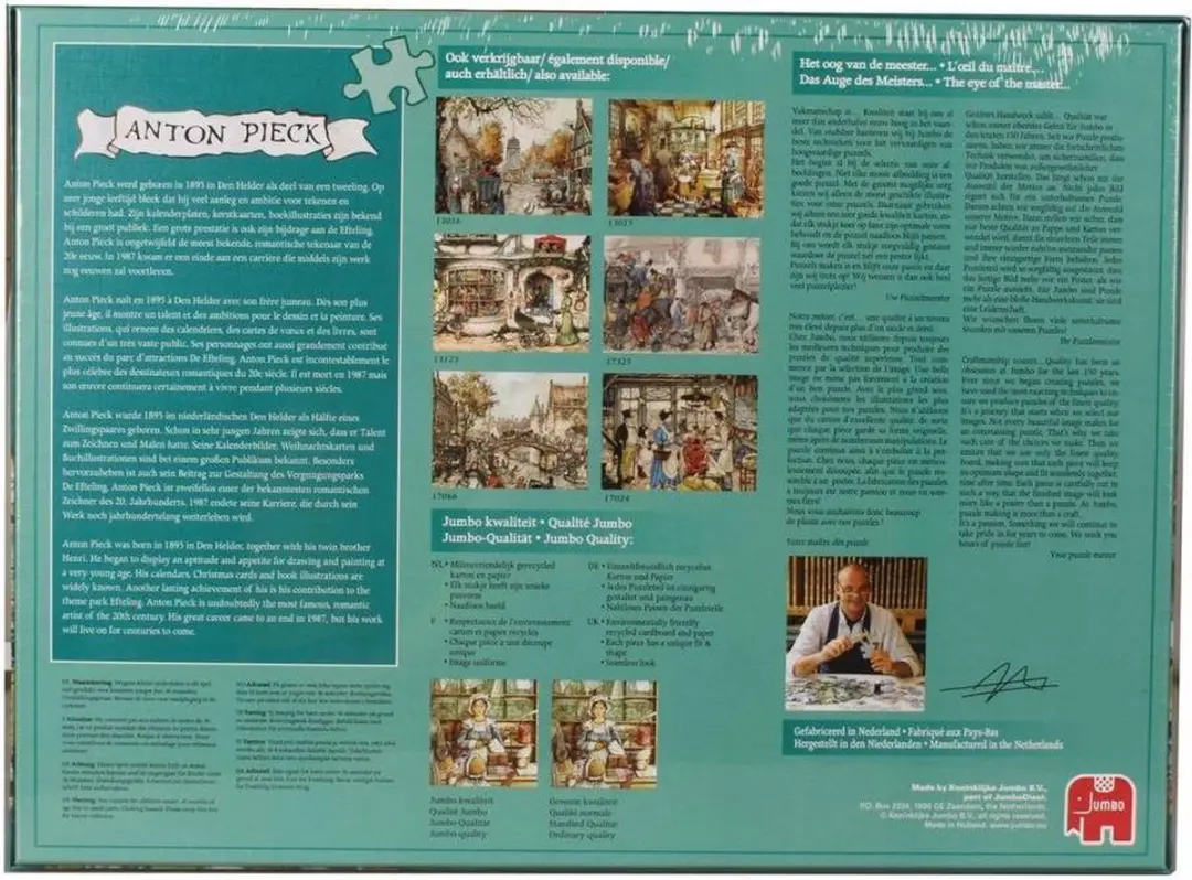 Jumbo The Bakery Anton Pieck Puzzel