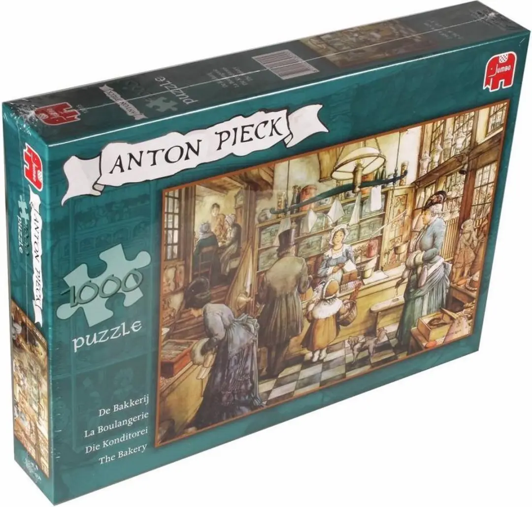 Jumbo The Bakery Anton Pieck Puzzel - 1000 Stuks - Wit