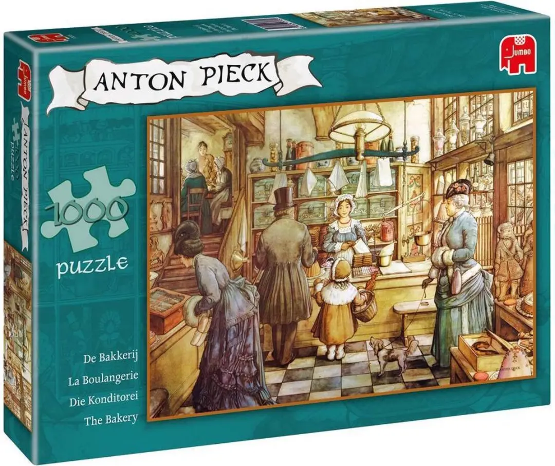 Jumbo The Bakery Anton Pieck Puzzel - 1000 Stuks - Wit
