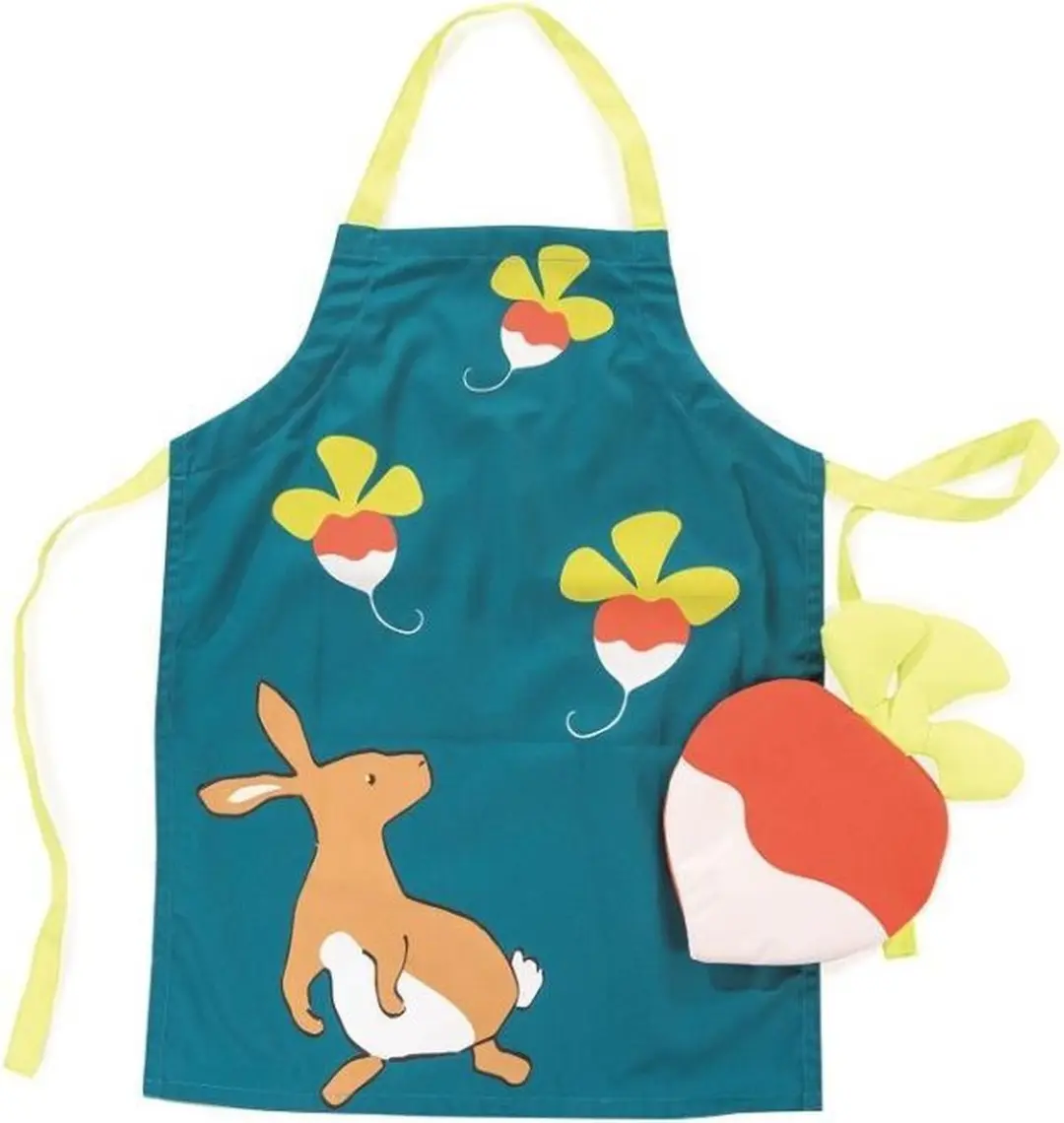 Egmont Toys Schortje muts en ovenwant Radijs