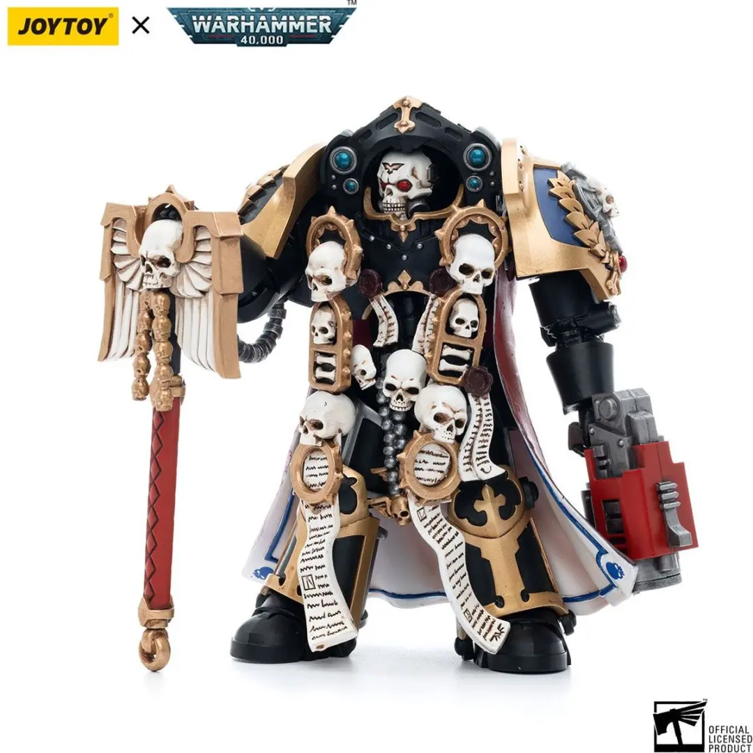 JoyToy Ultramarines Terminator Chaplain Brother Vanius 1/18