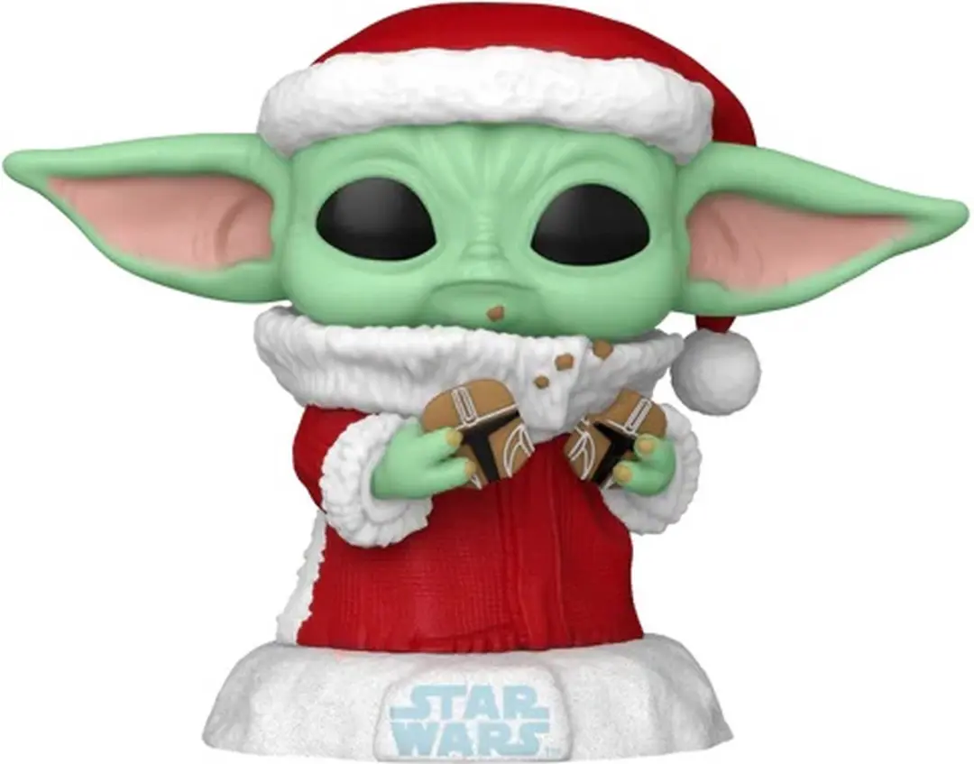 Funko Star Wars The Mandalorian Grogu Holiday Pop! 80009