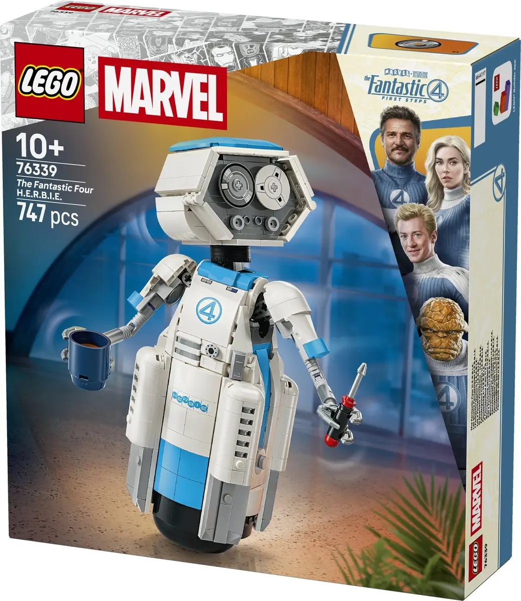 LEGO Marvel The Fantastic Four H.E.R.B.I.E. Bouwpakket 76339 - 747 Stukken