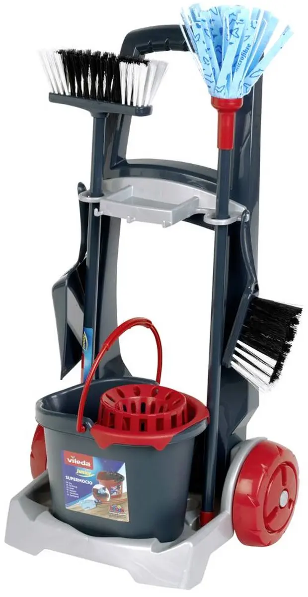 Klein Toys Vileda Bezemsysteem - 5-delig