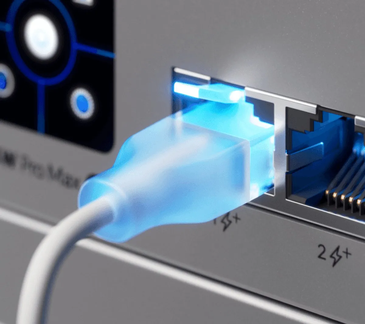 Ubiquiti UACC-Cable-Patch-EL-1M-W Netwerkkabel Cat6 - 1M - Wit