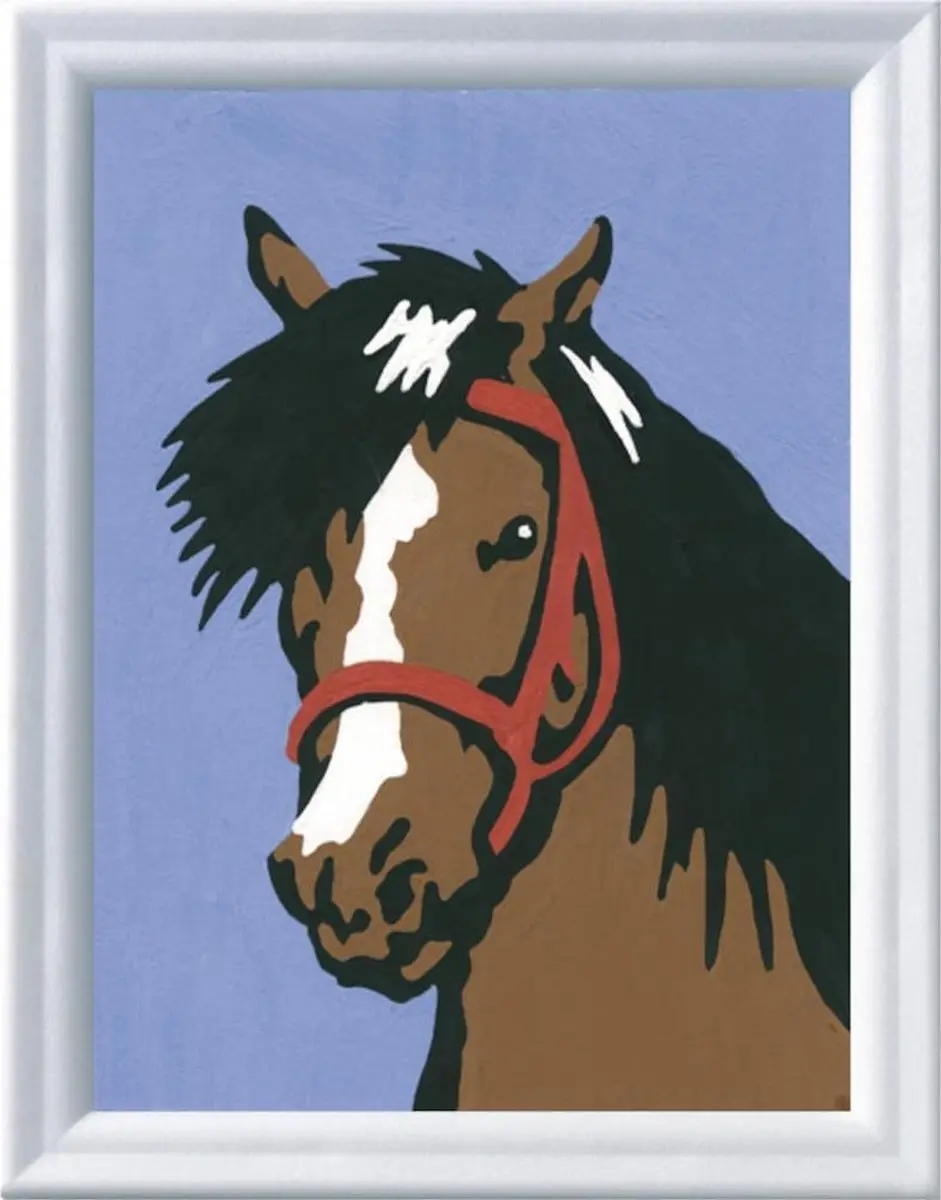 Ravensburger Schilderen op nummer Paardenblik - Multicolor