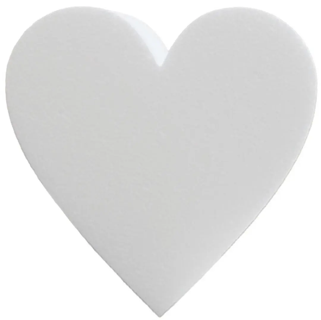 Glorex Hobby Piepschuim Hartjes 4 Stuks - Ø40mm - Wit