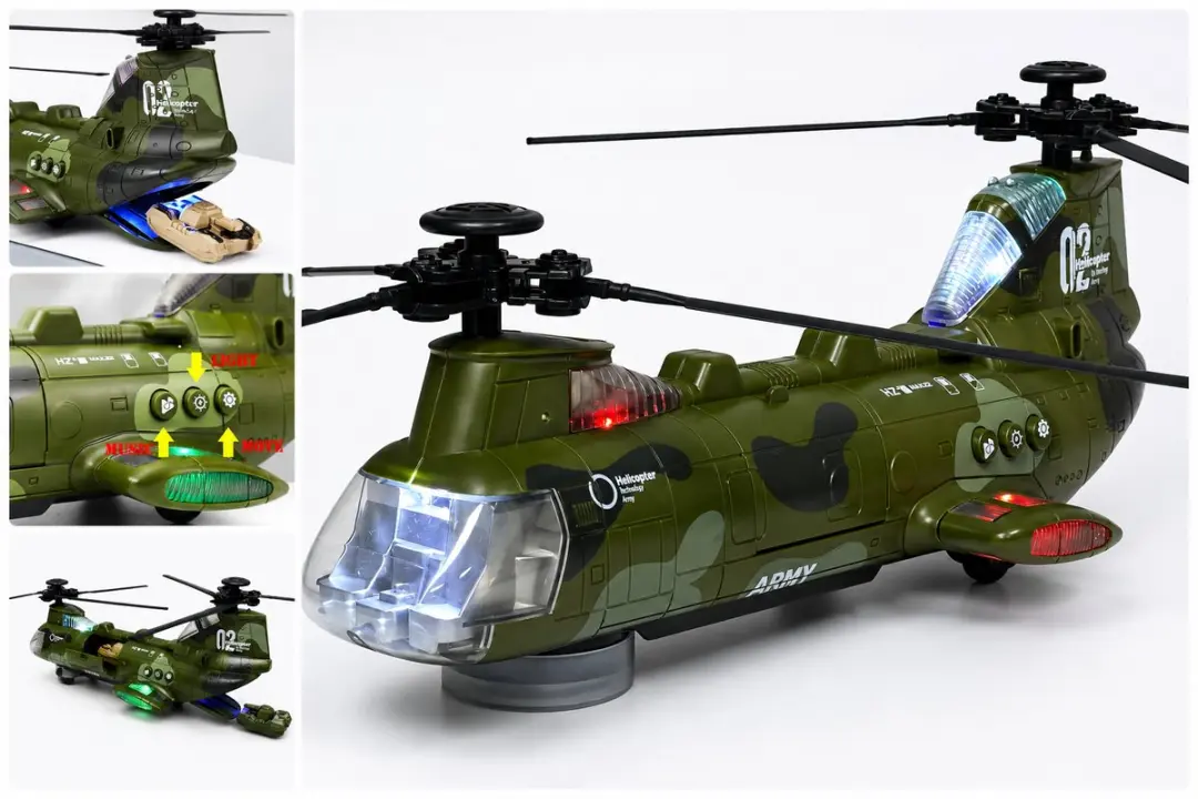 698 JIAN SHENG Chinook LD-177A Speelgoedhelikopter