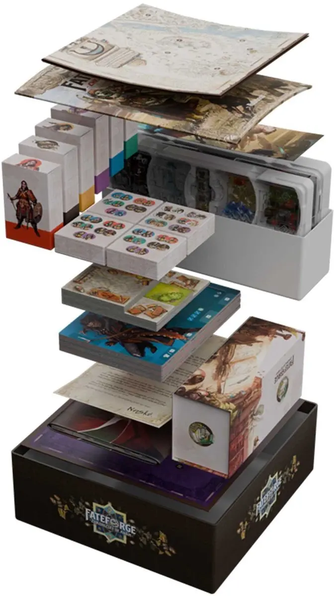 Asmodee Mighty Boards Fateforge Chronicles of Kaan Bordspel - 1-4 Spelers