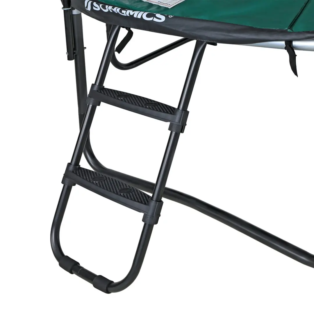 Songmics Trampoline Step Antislip Treden - Zwart