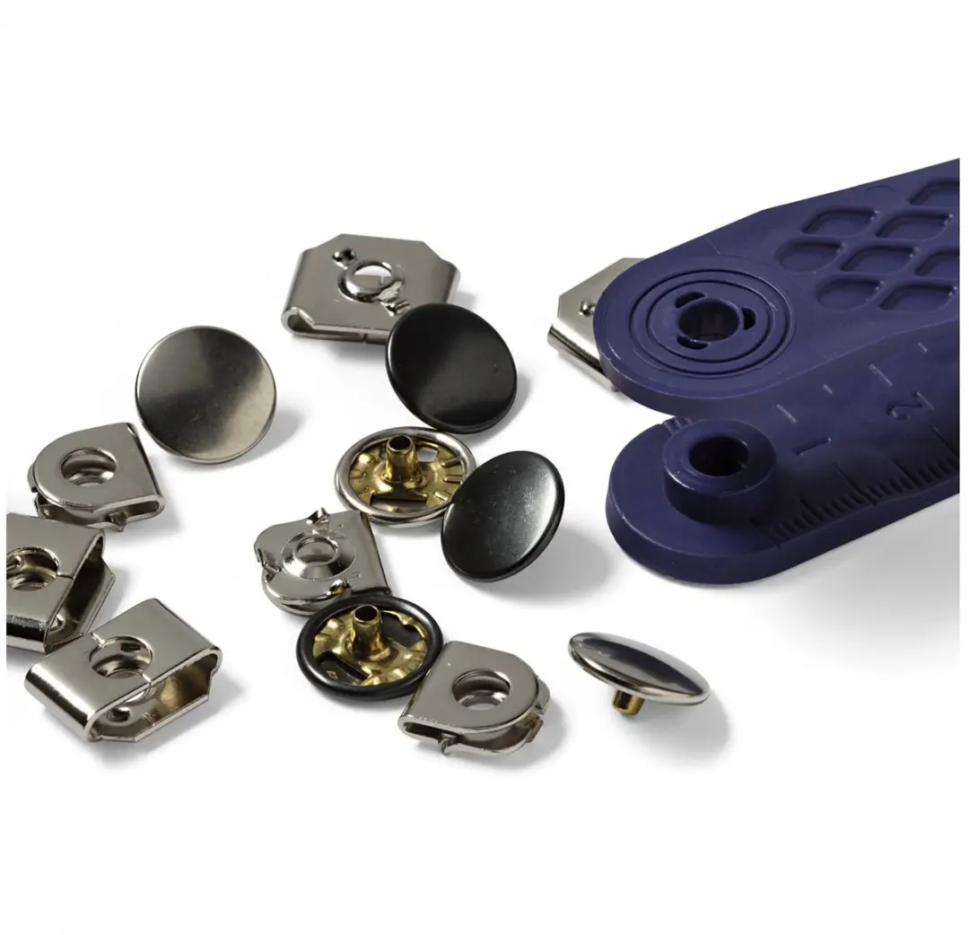 Prym Broekhaken 4 Stuks - 13mm - Zilverkleurig/Gebronsd