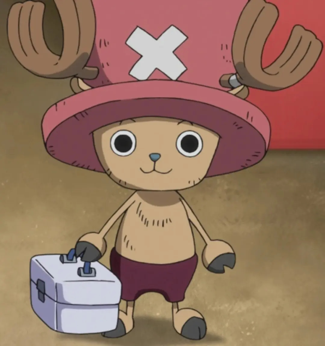 Moose Toys One Piece Chopper Pluche Muts - 45 cm - Rood