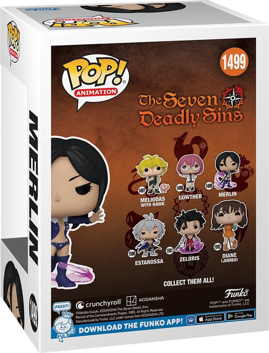 Funko Pop! The Seven Deadly Sins Merlin - 75538 - Multicolor