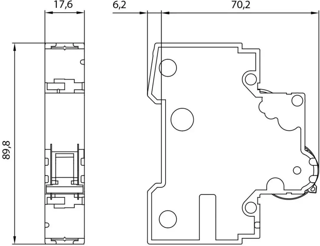 Siemens 5SY41045 Zekeringautomaat 4A