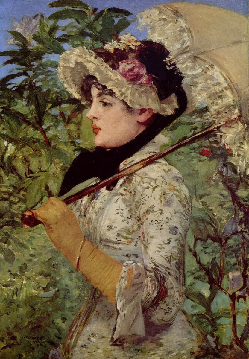 D-Toys Edouard Manet Spring Kunstpuzzel 1000 Stuks - Kleurrijk