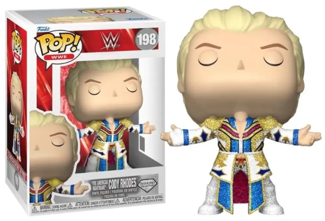 Funko WWE POP! Cody Rhodes FK90534 - 9cm - Multicolor
