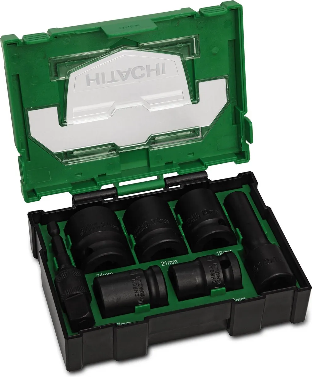 Hikoki 40030025 Krachtdoppenset 7-delig
