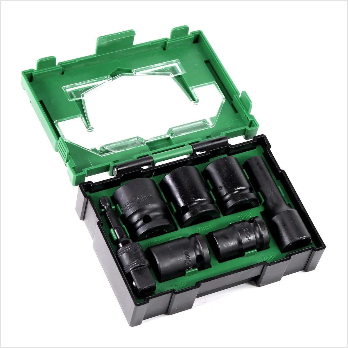 Hikoki 40030025 Krachtdoppenset 7-delig - 1/2 Vierkant - afbeelding 6 van 6