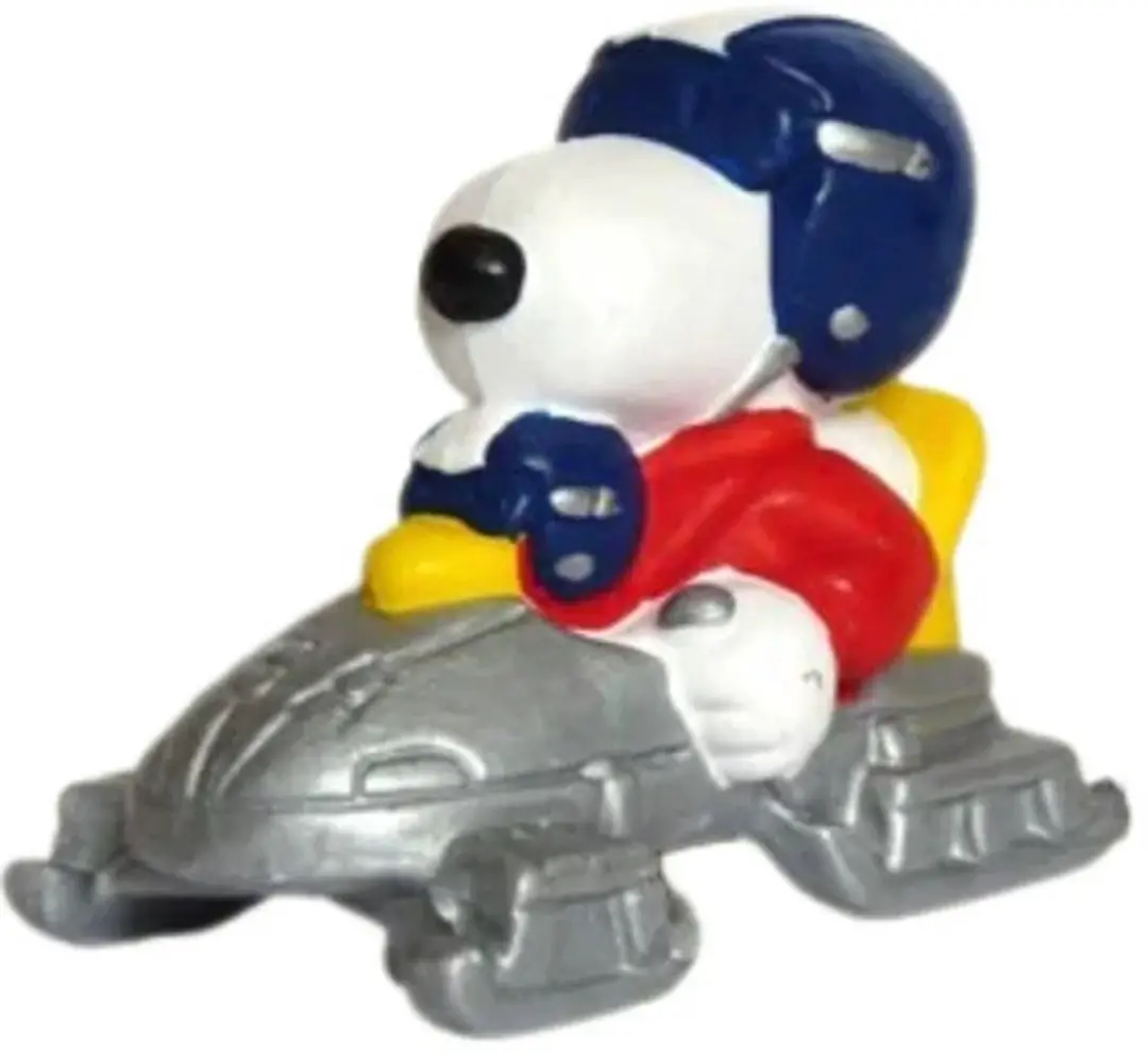 Schleich Bobslee Snoopy Figuurtje 22390
