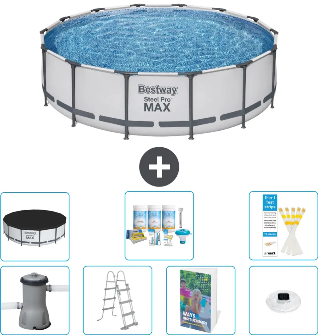 Bestway Steel Pro MAX Zwembad 427x107cm