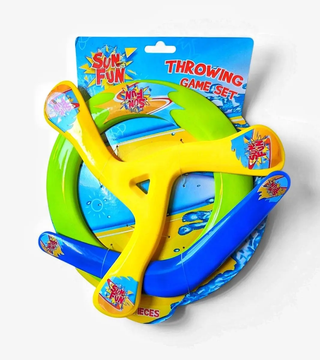 Toys Amsterdam Sun Fun Frisbee Set 3 Stuks