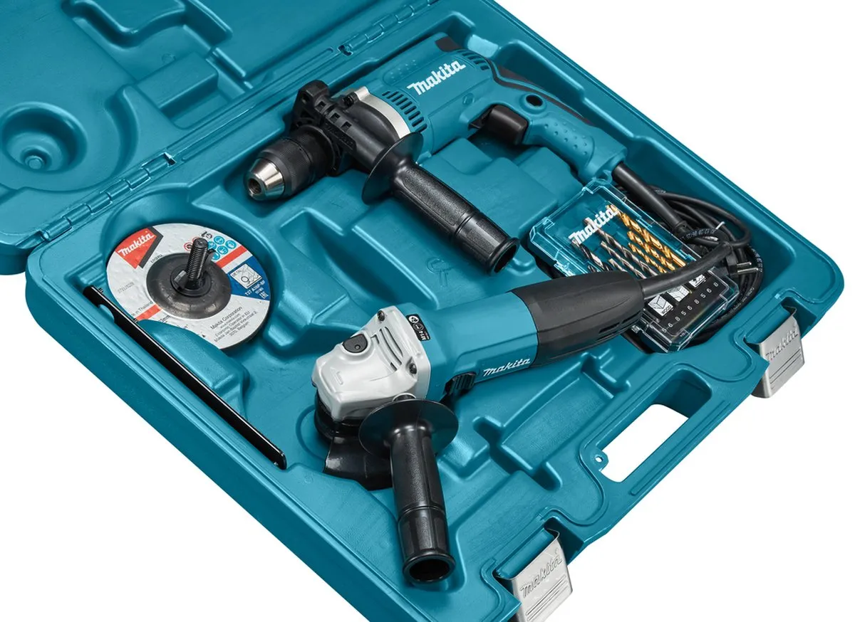 Makita DK0050X1 Combiset HP1631 + GA5030R