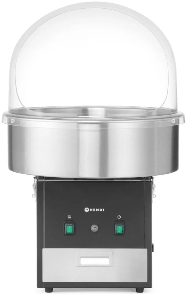 Hendi Suikerspinmachine 1130W 1030774 - Zwart