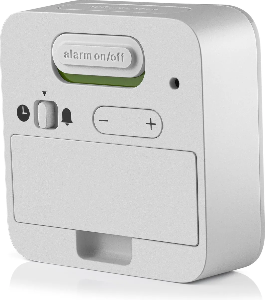 Braun BC08W-DCF Digitaal Reiswekker - Radiogestuurd - Wit