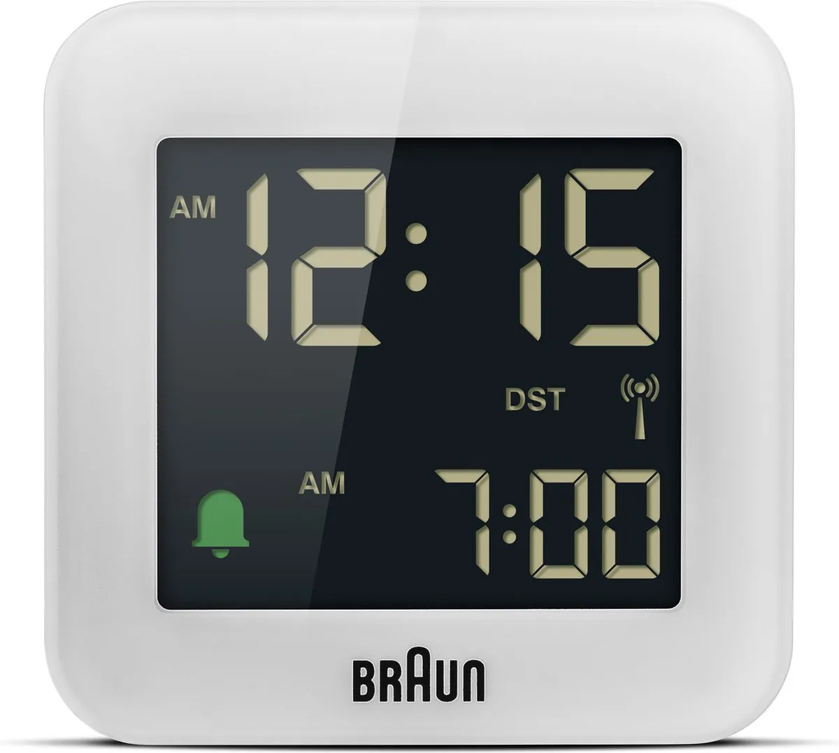 Braun BC08W-DCF Digitaal Reiswekker