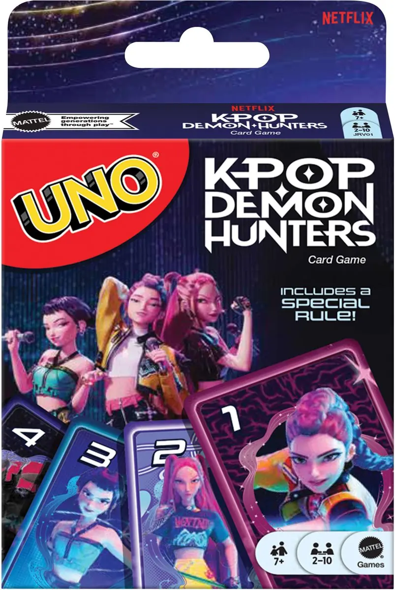 Mattel Games UNO KPop Demon Hunters Kaartspel