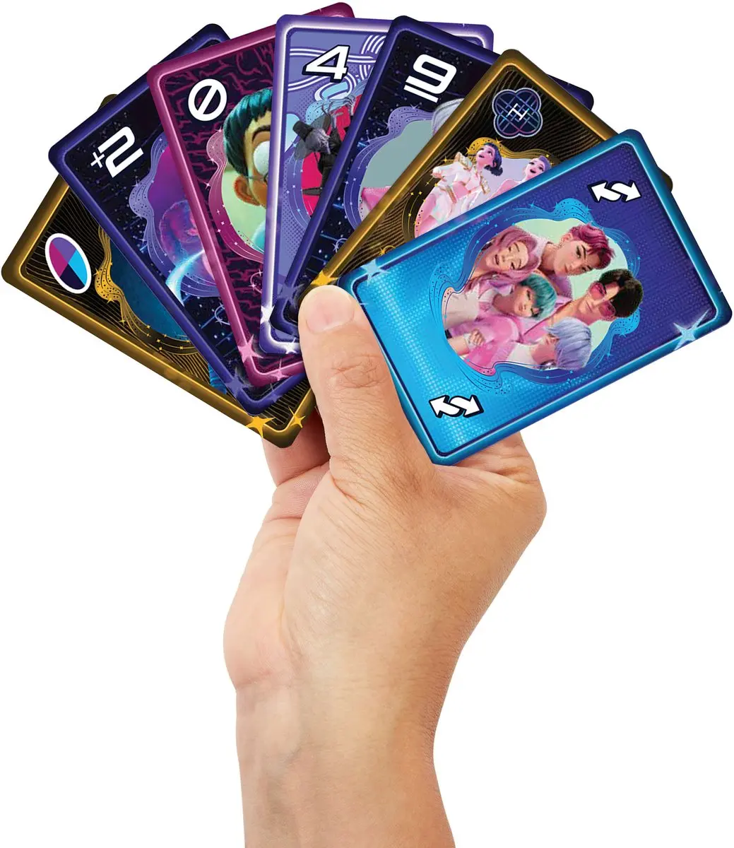 Mattel Games UNO KPop Demon Hunters Kaartspel - 10 Spelers