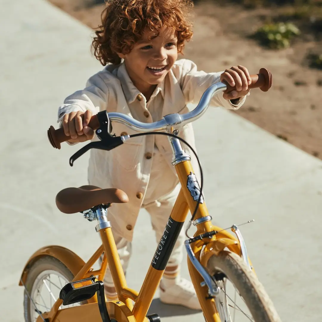Veloretti Maxi Kinderfiets 16 inch - Geel